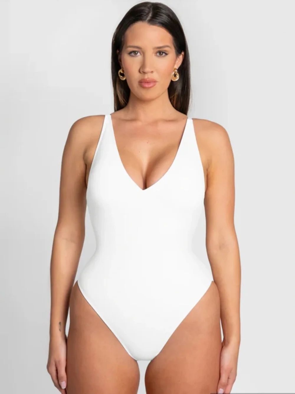 Ta3 Brazilian Plungey Push-up Swimsuit NWT
